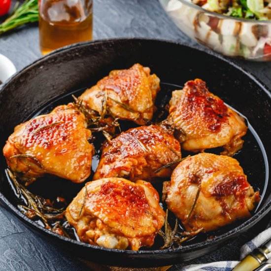 Roasted Chicken Thighs