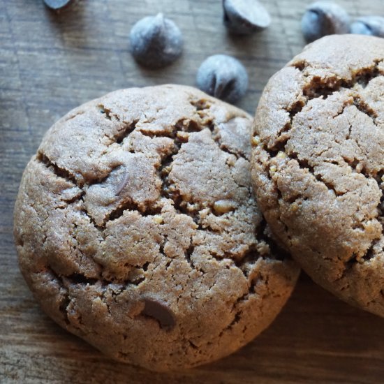 Double Chocolate Chip Cookies