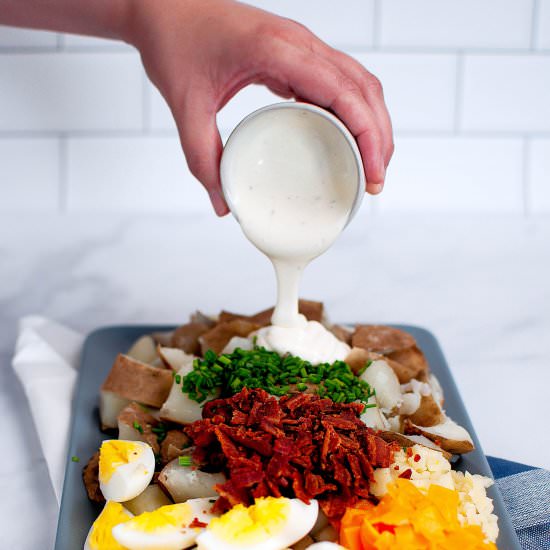 Loaded Baked Potato Salad