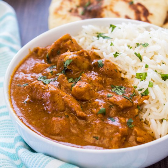 Crock Pot Butter Chicken