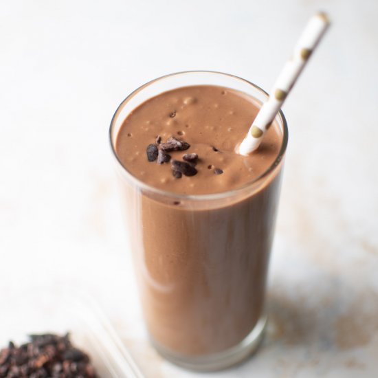 Healthy Chocolate Smoothie Shake