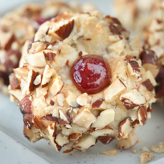 Jam Filled Thumbprint Cookies