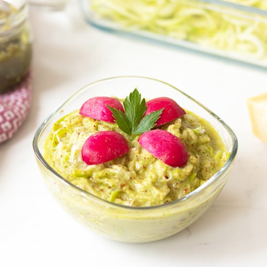 Zoodles With Pesto