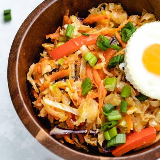 Breakfast Egg Roll in a Bowl