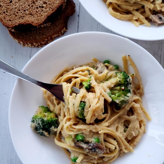 Cauliflower Fettuccine Alfredo