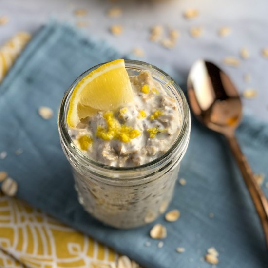 Calming Lemon Overnight Oats