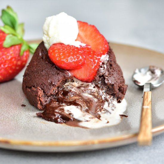 Chocolate lava cake