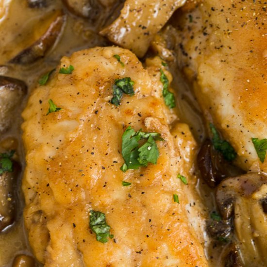 Easy Chicken Marsala