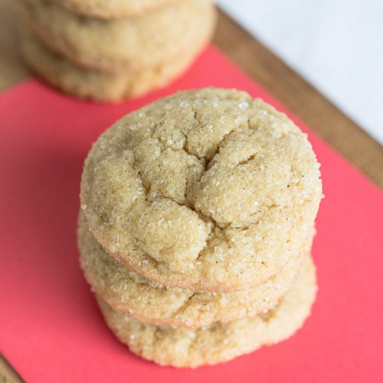 Chewy Brown Sugar Cookies