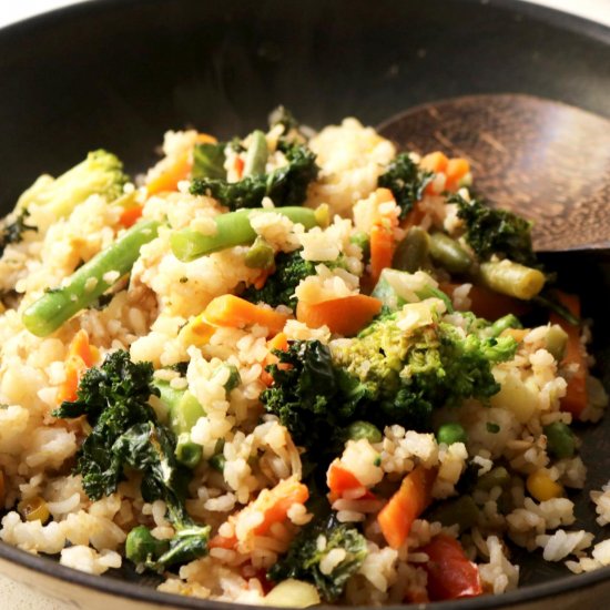 Fried Rice with Cashews