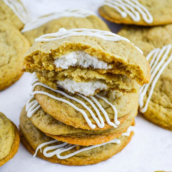 Brown Sugar Cheesecake Cookies