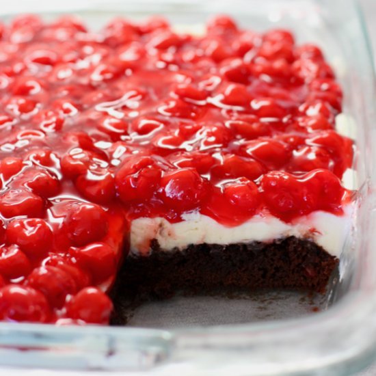 Cherry Topped Brownies