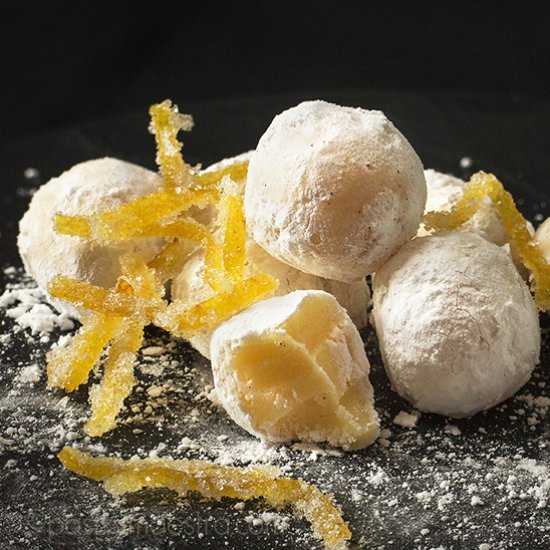 White Chocolate and Lemon Truffles