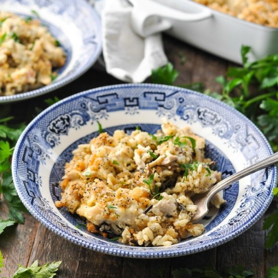 Chicken and Wild Rice Casserole