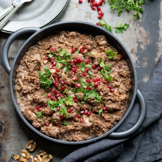 Fesenjan (Fesenjoon) – Persian Stew