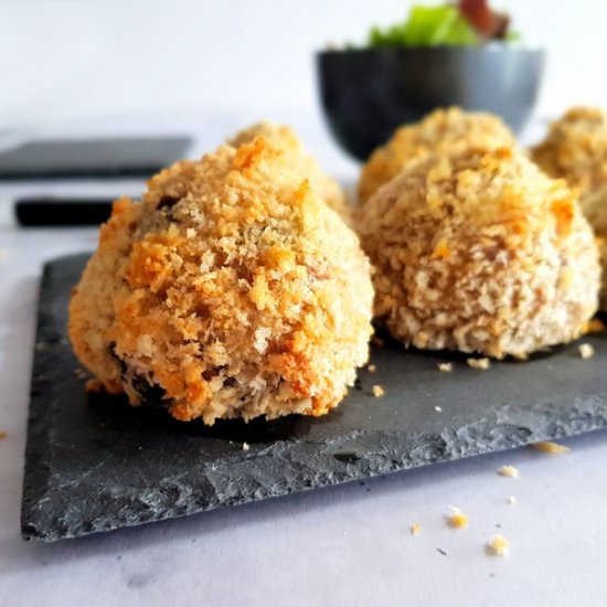 mushroom arancini