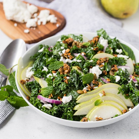 Kale and Pear Salad