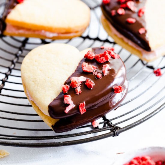 Valentine’s Heart Sugar Cookies