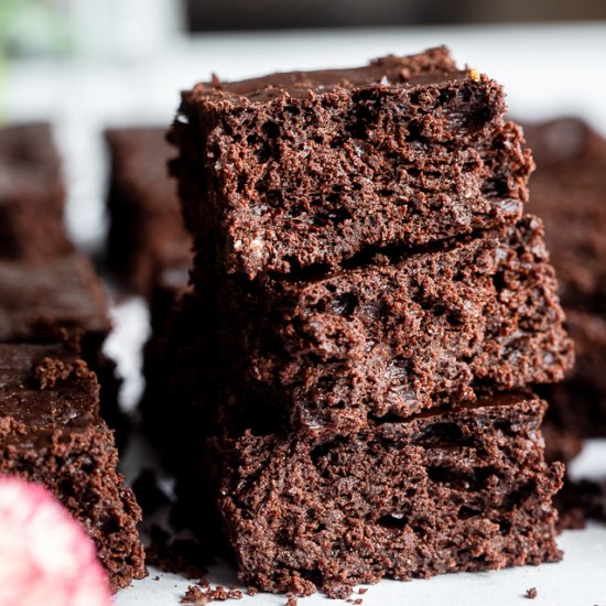 Healthy Greek Yogurt Brownies