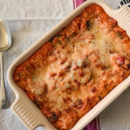 Easy Vegetable Lasagne