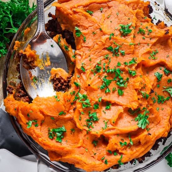 Sweet Potato Shepherd’s Pie