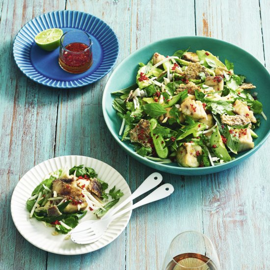 Vietnamese Barramundi Salad