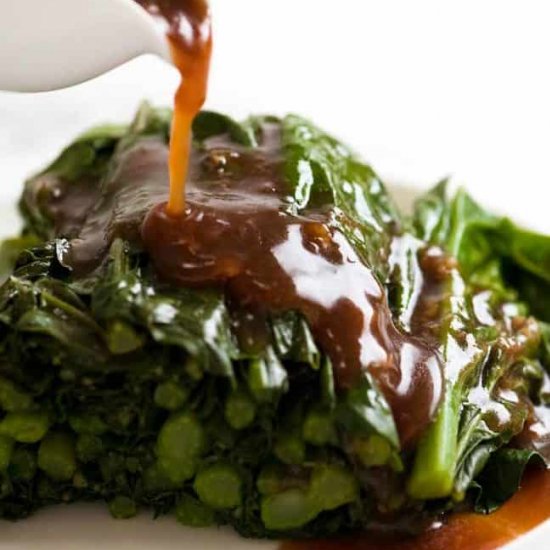 Chinese Broccoli with Oyster Sauce