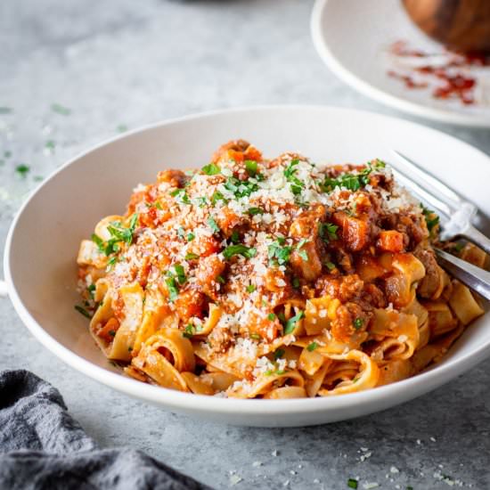 Quick & Easy Pumpkin Ragu