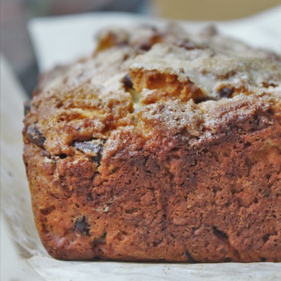 chocolate orange scone loaf