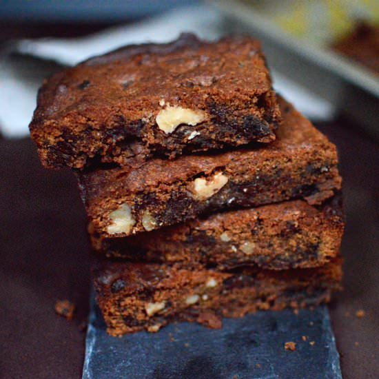 Nutella chocolate chip brownies