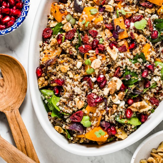 Butternut Squash Quinoa Salad