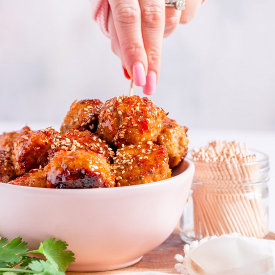 Thai Green Curry Meatballs