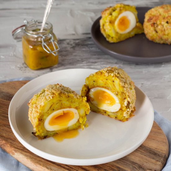 Spiced Potato Scotch Egg