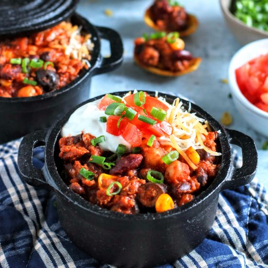 3 Bean Turkey Chili