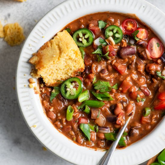 Easy Vegan Chili