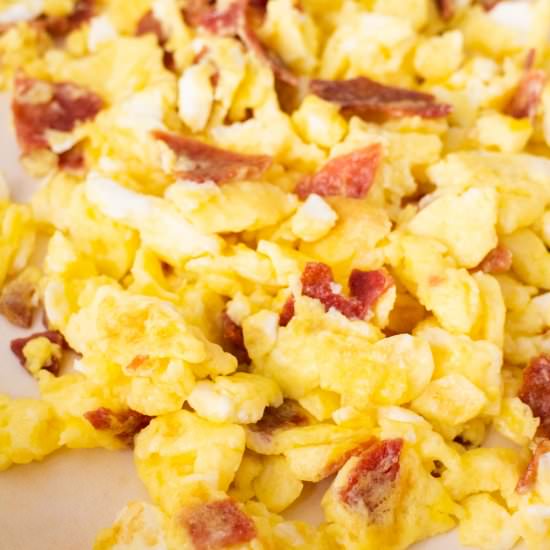 Scrambled Eggs With Bacon