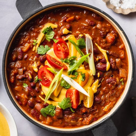 Red Bean Chili with Smoky Chili