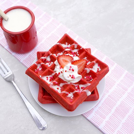 Red Velvet Waffles