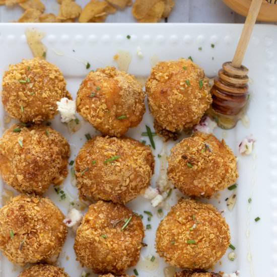 Air Fryer Goat Cheese Bites