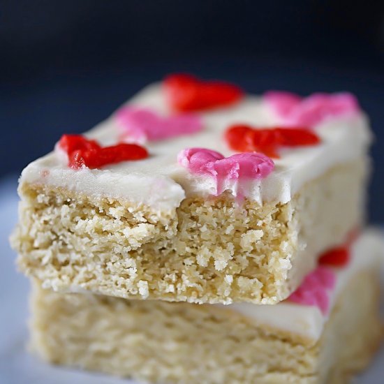 SCD + Keto Sugar Cookie Bars