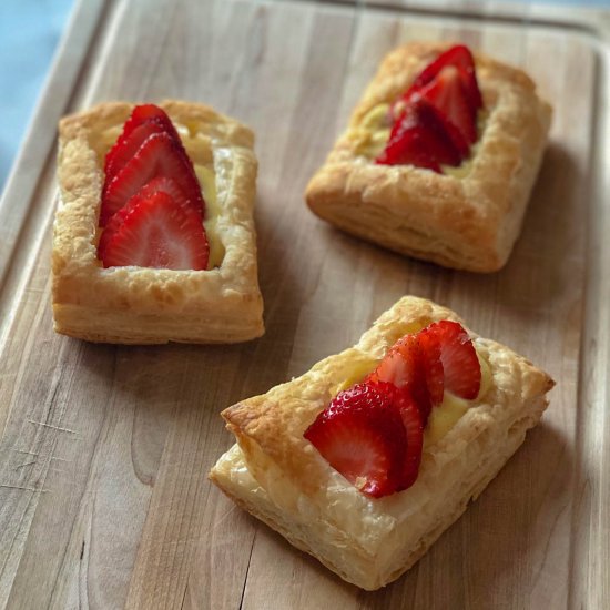 Strawberry Puff Pastry