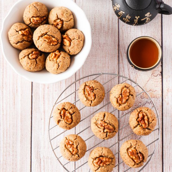 Chinese Walnut Cookies