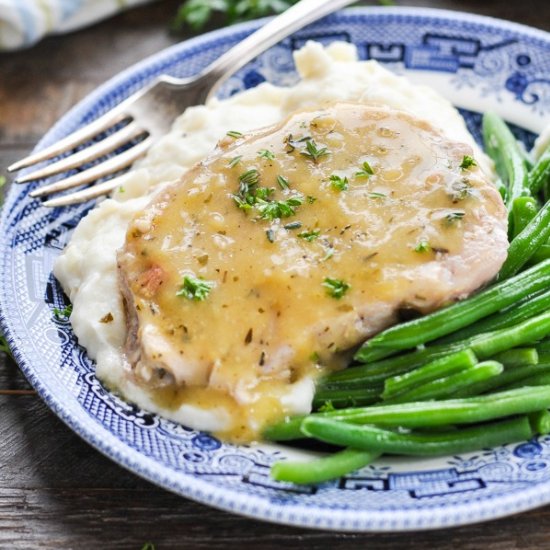 Crock Pot Ranch Pork Chops