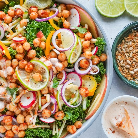 Chickpea Harissa Salad