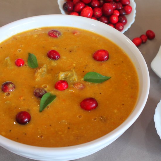 Cranberry Sambar