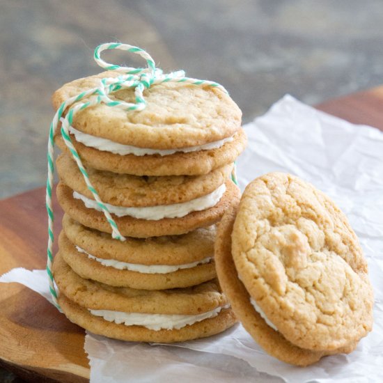 Root Beer Float Cookies