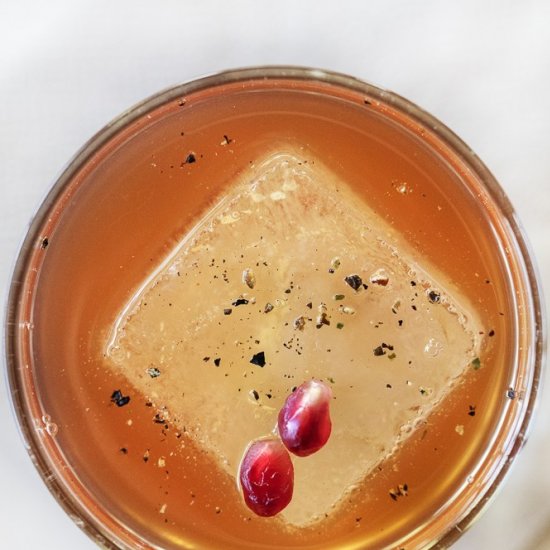 Pomegranate Whisky Cocktail