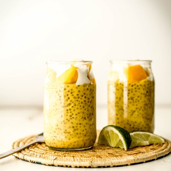 Mango Chia Seed Pudding