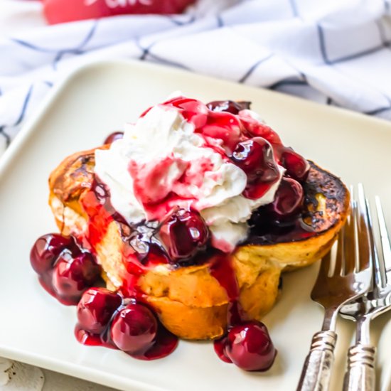 Cherry French Toast