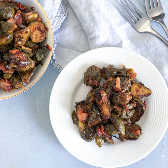 Sweet Chili Brussel Sprouts